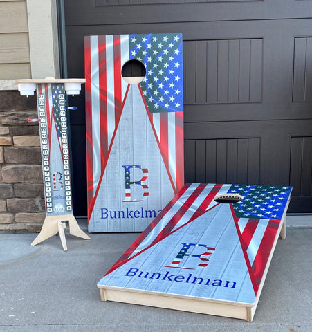 Custom Logo Direct UV Printed Cornhole Boards